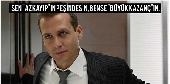 Efsane Avukat Harvey Specter'dan 15 Kıymetli Hayat Dersi