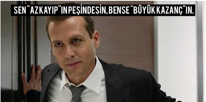 Efsane Avukat Harvey Specter'dan 15 Kıymetli Hayat Dersi