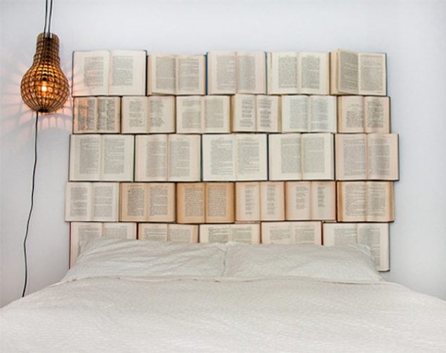 8. Uyurken her yanım kitap olsun diyenlere