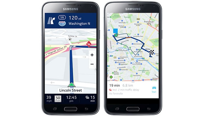 Nokia ve Samsung'dan Harita İşbirliği