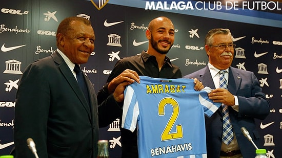 Malaga Amrabat'ı Basına Tanıttı