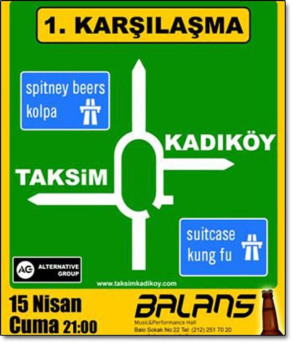 4. Taksim müzik grupları ile Kadıköy müzik gruplarının karşılaşması