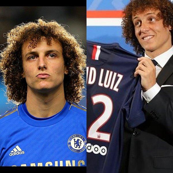 David Luiz Chelsea FC---->Paris Saint Germain 49.50 Milyon €