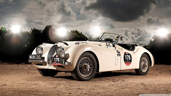 13. Jaguar XK120 Roadster