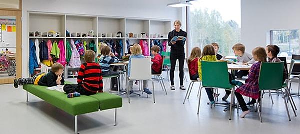 8. Finlandiya’da özel okul yok ve eğitim harcamalarının tümü devlet tarafından destekleniyor