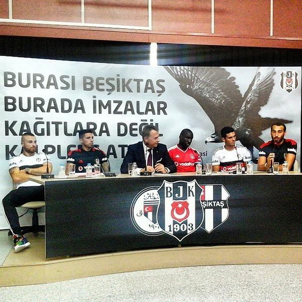 Beşiktaş'ta İmza Töreni Düzenlendi