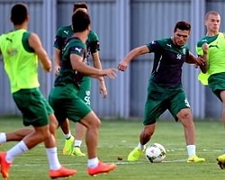 Bursaspor'un Yıldızı İlk İdmanında
