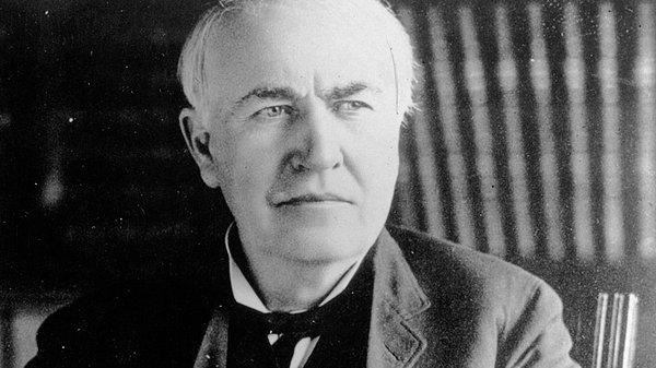 13. Thomas Edison.
