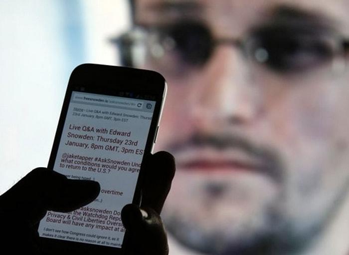 Snowden'dan Gezi'ye ve Sansür Karşıtlarına Dayanışma Mesajı