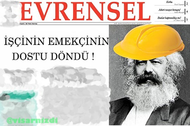 13. Evrensel dönüşü sevindirici bulur :