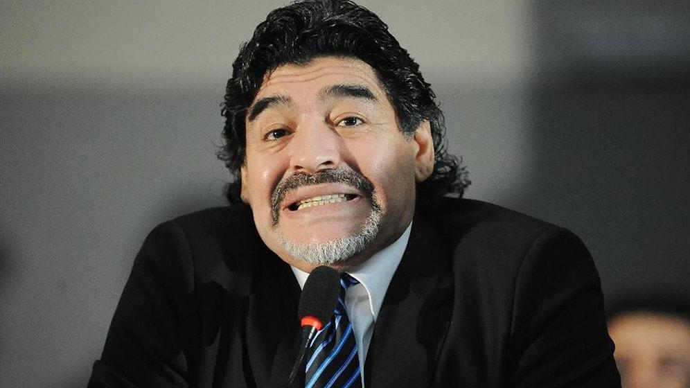 Maradona Çığırından Çıktı