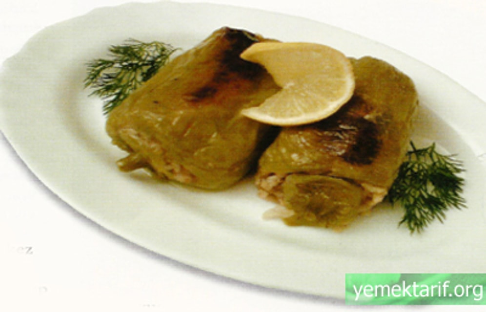 Zeytin Yağlı Biber Dolması Tarifi