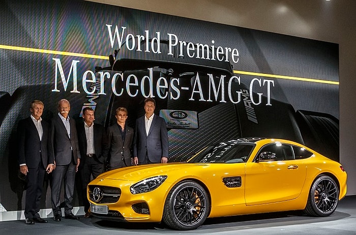 Süper Spor Mercedes-AMG GT Dünyaya Tanıtıldı