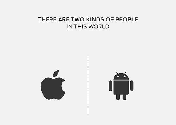 2. Apple vs Android