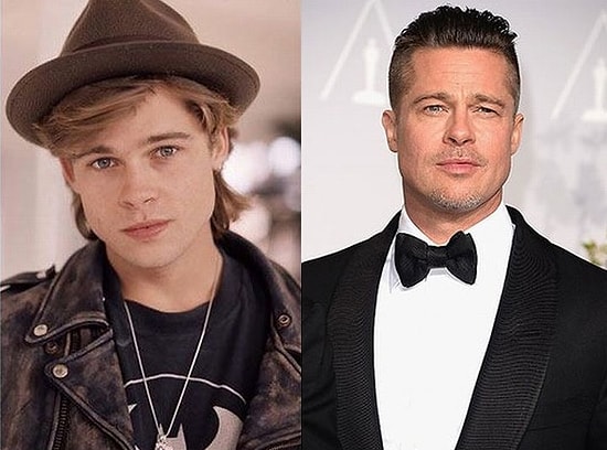 Geçen Yılların Brad Pitt Üzerindeki Etkisini Gösteren 16 Fotoğraf