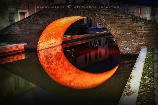 29. Ay Köprüsü, Ferrara, İtalya