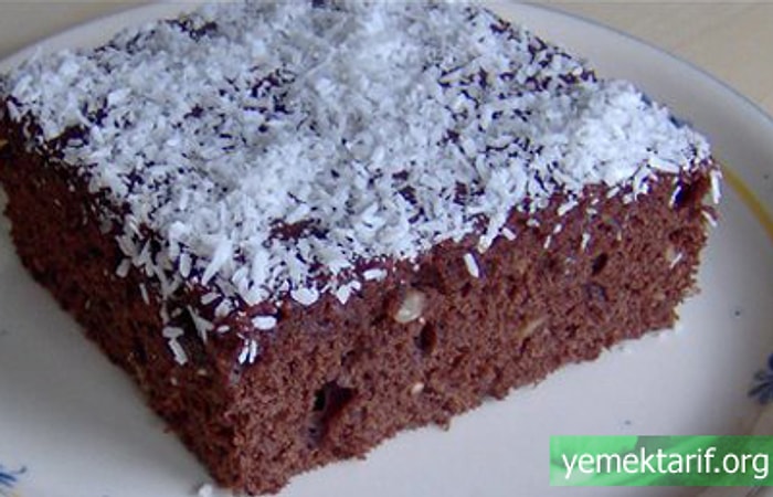 Kakaolu Kahveli Kek Tarifi