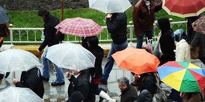 Meteorolojiden Sağanak Yağış Uyarısı