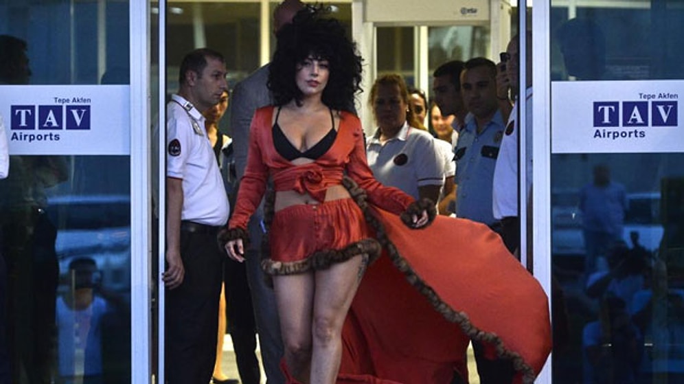 Lady Gaga İstanbul'da