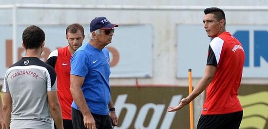 Trabzon Antrenmanında Tartışma! Halilhodzic ve Cardozo....