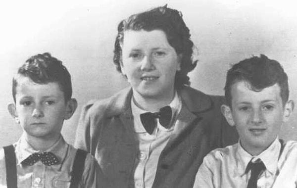 12. Eduard, Elisabeth ve Alexander Hornemann. Neuengamme toplama kampında tüberküloz deneylerinde kullanılan çocuklar, kampa girilmesinden kısa süre önce öldürüldü. Elisabeth Aushcwitz'de tifüs nedeniyle hayatını kaybetti.
