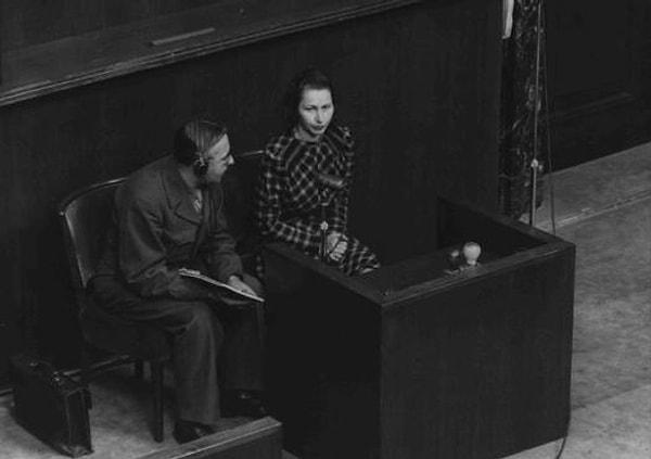 17. Ravensbrueck kampındaki tıbbî deneylerde kullanılan, Doktorlar Davası'nda iddia makamı adına şahitlik yapan dört Polonyalı kadından biri olan Wladislava Karolewska.