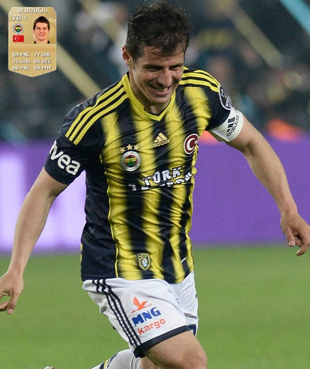 11. Emre Belözoğlu 78