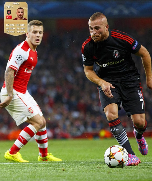 12. Gökhan Töre 78