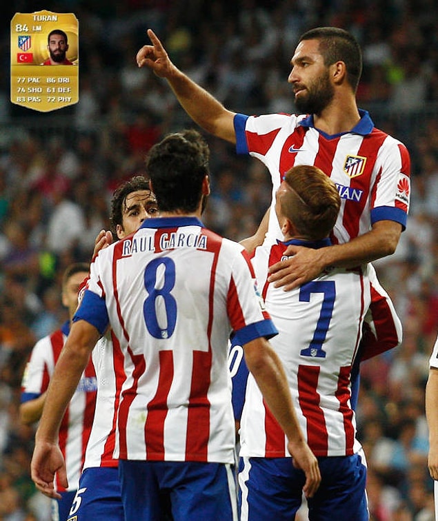 18. Arda Turan 84