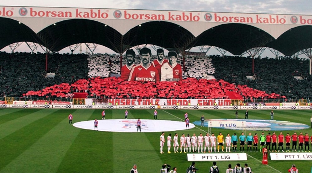 Samsunspor Tribünlerinden Çıkmış 10 Muhteşem Koreografi