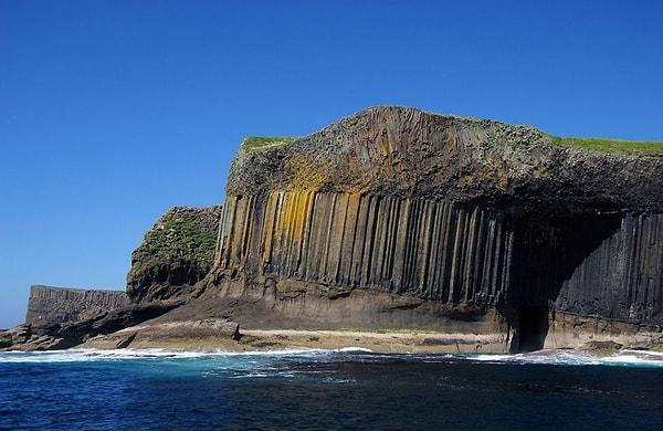 22. Fingal Mağarası, Staffa Adası