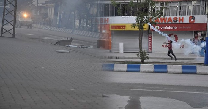 Yüksekova'da Olaylı IŞİD Protestosu!