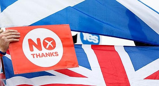 İskoçya Bağımsızlığa 'Hayır' Dedi