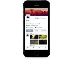 iPhone'daki Twitter'a Yeni Profil Görünümü!