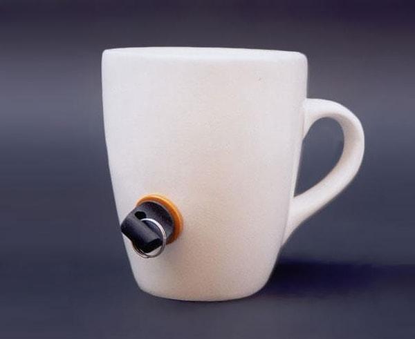 10. Kilitli kahve kupası
