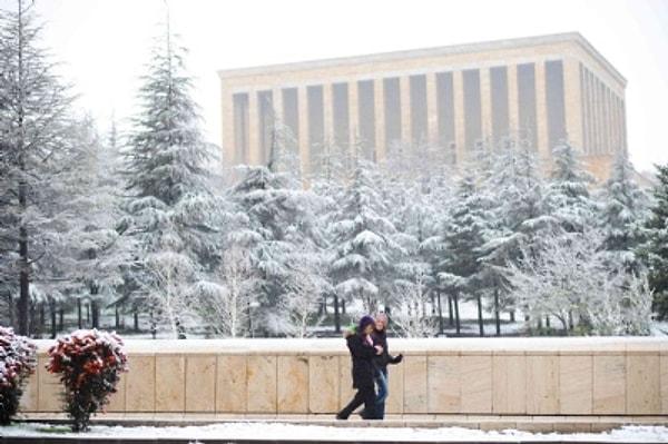 6. Ankara'nın kışında en az buzda 10 kere kayıp düşmektir.