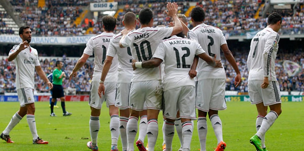 Real Madrid'den Tarihi Fark!