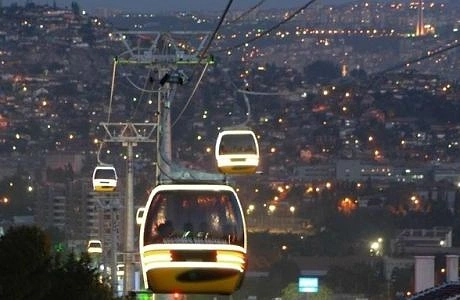 Keçiören demişken, teleferikle güzel bir seyir yapabilirsiniz.