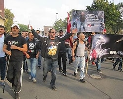 Çarşı'dan Almanya'da Protesto