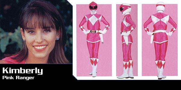 32. Power Rangers'tan "Pembe Ranger Kimberly"