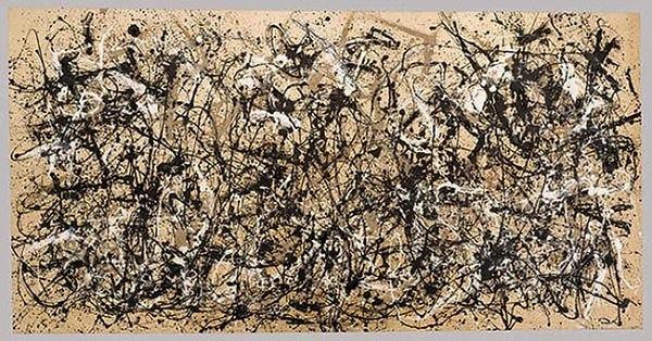 3. Sonbahar Ritmi - Jackson Pollock
