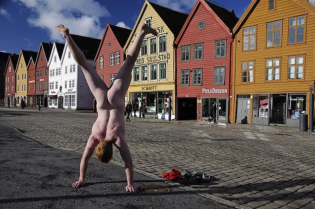 1. Bryggen, Norveç
