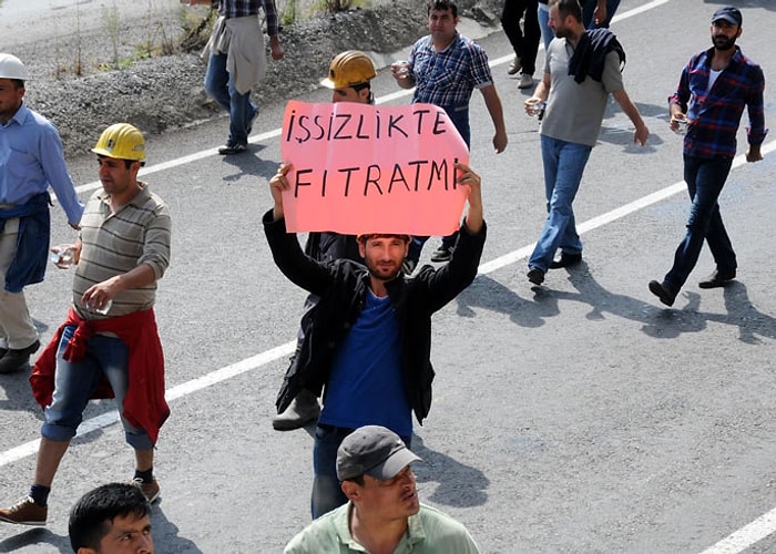 Zonguldak ve Aydın'da Madenciler Sokakta: 'Ha İşsiz Kalmışsın, Ha Göçükte Kalmışsın'