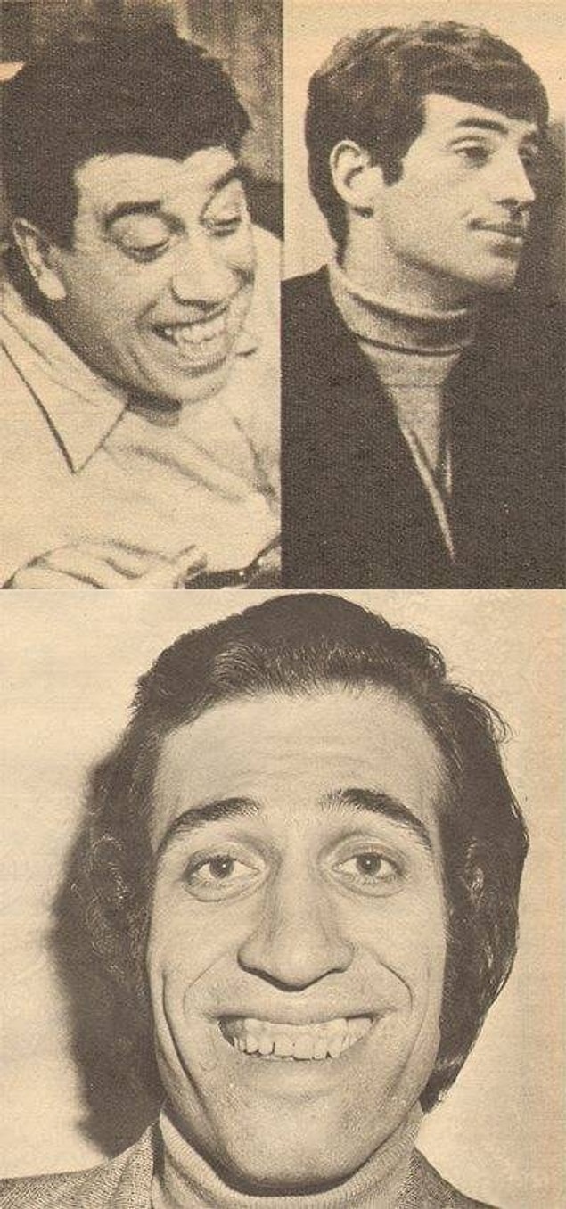 7. Zeki Müren'in "Biraz Fernandel, biraz Belmondo" diye tanımladığı Kemal Sunal.