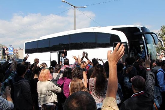 Kobani'ye Destek İçin İstanbul'dan Yola Çıktılar