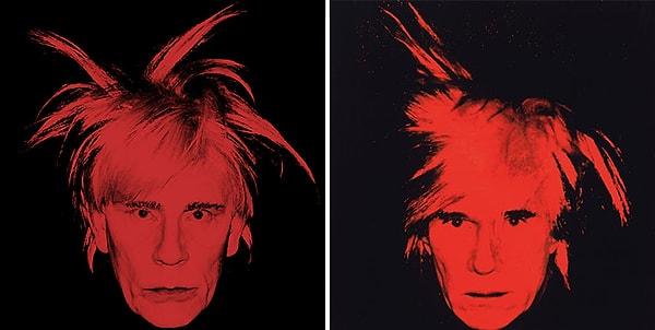 5. Sandro Miller, Andy Warhol / Self Portrait (Fright Peruk) (1986), 2014
