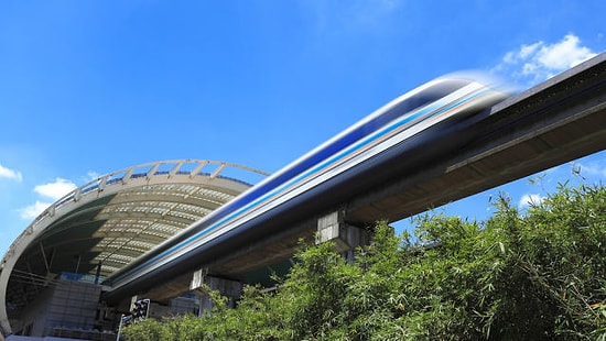 Japonya Saatte 500 Km Hız Yapan Hızlı Trenini Deniyor