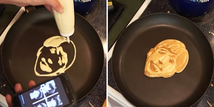 Yemek Yaparken Aynı Zamanda Sanat Yapmak: The Beatles Portresi Krepler