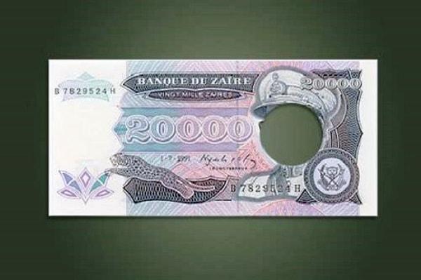 20. Zaire´nin Mobutu Banknotları