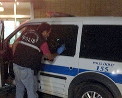 Polis Aracına Silahlı Saldırı
